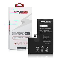 Purchase the QMAX Plus Extended Capacity Replacement Battery for iPhone 14 Pro Max, 4700 mAh.

