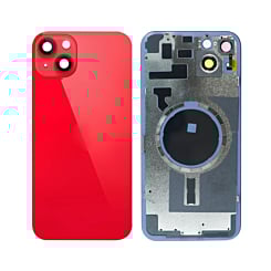 Purchase the back glass with frame and MagSafe magnet for the iPhone 14 Plus — in Red, no logo.