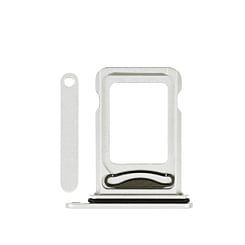 Buy the dual SIM card tray for the iPhone 14 or 14 Plus — in Starlight.