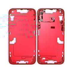 Grab the wholesale deals on the middle frame with small parts for the iPhone 14 Plus — in Red, US version.