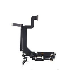 Purchase the Charging Port Flex Cable for iPhone 14 Pro Max in Deep Purple, aftermarket.
