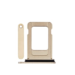 Purchase the Single Sim Card Tray for iPhone 14 Pro and 14 Pro Max in Gold.
