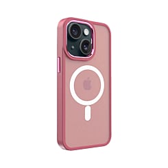 iPhone 14 Plus / 15 Plus New Magnetic Wireless Charging Case - PINK (Only Ground Shipping)