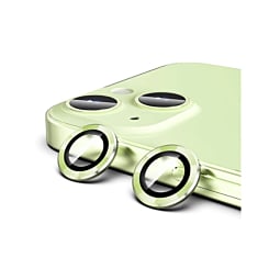 Purchase the Metal Ring with HD Tempered Glass for iPhone 15 and 15 Plus in Green.