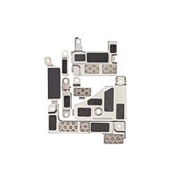 Stock up on the Small Metal Bracket for iPhone 15 placed on the motherboard.