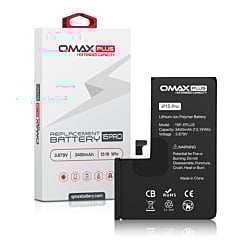 Purchase the QMAX Plus Extended Capacity Replacement Battery for iPhone 15 Pro with 3400 mAH.
