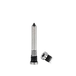 Stock up on bottom screws for iPhone 15, 15 Plus, 15 Pro, and 15 Pro Max in white titanium, 100 pack.