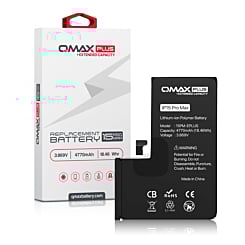 Order the QMAX Plus Extended Capacity Replacement Battery for iPhone 15 Pro Max, 4770 mAh.
