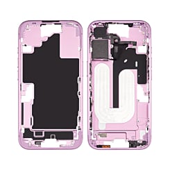 Middle Frame w/Parts for iPhone 16 (PINK) (US Version)