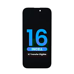 LCD Assembly for iPhone 16 (Aftermarket Incell / QV6) (IC Transfer Eligible)
