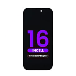 Buy the aftermarket Incell QV7 LCD assembly for iPhone 16.