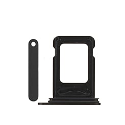 Dual Sim Card Tray for iPhone 16e (BLACK)