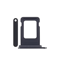 Single Sim Card Tray for iPhone 16e (BLACK)