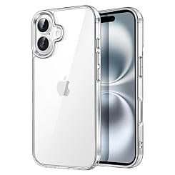 Soft Clear Case for iPhone 16 Plus (Only Ground Shipping)