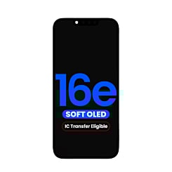 OLED Assembly for iPhone 16e (Aftermarket Pro Soft) (IC Transfer Eligible)