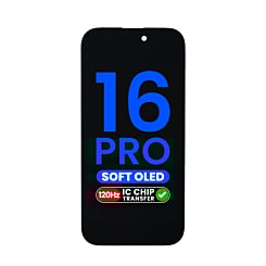 OLED Assembly for iPhone 16 Pro (Aftermarket Pro Soft / 120HZ) (IC Transfer Eligible)