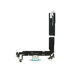 Charging Port Flex Cable for iPhone 16 Plus (Aftermarket) (TEAL)