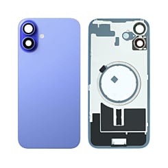 Back Glass with MagSafe Magnet for iPhone 16 Plus (NO LOGO) (ULTRAMARINE)