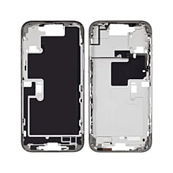 Middle Frame with Small Parts for iPhone 16 Pro Max (WHITE TITANIUM) (US Version)