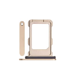 Purchase the Single SIM Card Tray in Desert Titanium for the iPhone 16 Pro and 16 Pro Max.