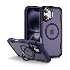 Shockproof Magsafe Case with Camera Stand - PURPLE for iPhone 17 (Only Ground Shipping)