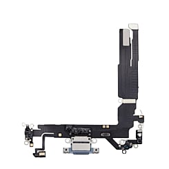 Charging Port Flex Cable for iPhone 17 (Aftermarket) (MIST BLUE)