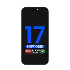 OLED Assembly for iPhone 17 (Aftermarket Pro Soft / 120HZ) (IC Transfer Eligible)