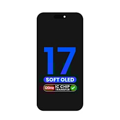 OLED Assembly for iPhone 17 (Aftermarket Soft / QV8 / 120HZ) (IC Transfer Eligible)