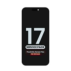 OLED Assembly with Proximity Sensor Flex Pre-Installed for iPhone 17 (Service Pack)