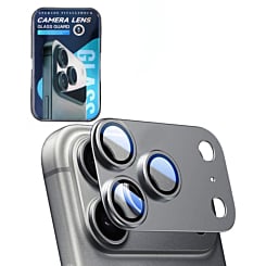 Metal Matte Armor with HD Tempered Glass for iPhone 17 Pro Max (GRAY)