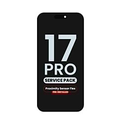 OLED Assembly with Proximity Sensor Flex Pre-Installed for iPhone 17 Pro (Service Pack)