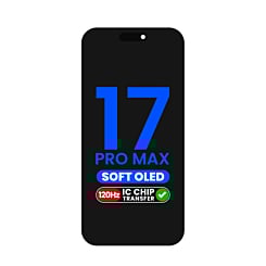 OLED Assembly for iPhone 17 Pro Max (Aftermarket Pro Soft / 120HZ) (IC Transfer Eligible)