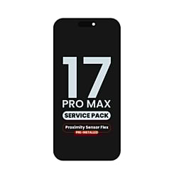 OLED Assembly with Proximity Sensor Flex Pre-Installed for iPhone 17 Pro Max (Service Pack)