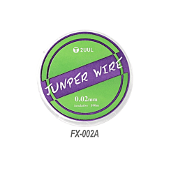 2UUL FX-002A Precision Maintenance Jump Wire 100M 0.02mm insulative