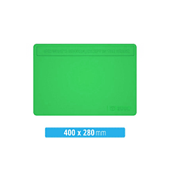 2UUL ST81 Heat Resisting Silicone Pad with Anti Dust Coating 400*280mm - GREEN (Only Ground Shipping)