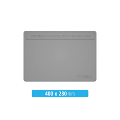 2UUL ST83 Heat Resisting Silicone Pad with Anti Dust Coating 400*280mm - GREY (Only Ground Shipping)