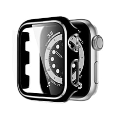 iWatch 42mm Shinny Hard PC Bumper Case - BLACK & SILVER (Only Ground Shipping)