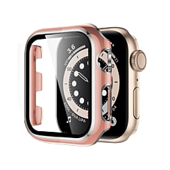 iWatch 42mm Shinny Hard PC Bumper Case - PINK & SILVER (Only Ground Shipping)