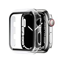 iWatch 42mm Shinny Hard PC Bumper Case - CLEAR & SILVER (Only Ground Shipping)