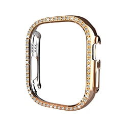 iWatch 49mm Stone PC Bumper Case - GOLD  (Only Ground Shipping)