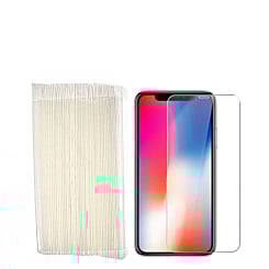 Clear Tempered Glass for iPhone 12 Mini (2.5D / Pack of 50) (Premium)