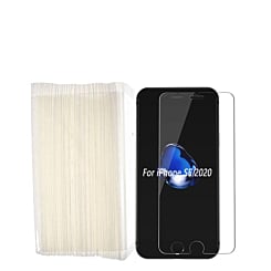 Clear Tempered Glass for iPhone SE (2020 / 2022) / 8 / 7 / 6S / 6 (2.5D / Pack of 50)