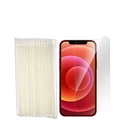 Purchase the Clear Tempered Glass for iPhone 12 and 12 Pro, 2.5D, Pack of 50.
