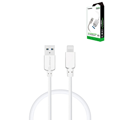 Esoulk USB A-L Non-MFI Round Charging Cable (WHITE) (5ft) (12W) (Only Ground Shipping)