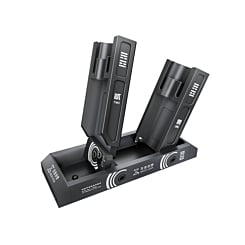 QianLi Adjustable Angle Double Station Intelligent Hot Air Gun Holder (Not Returnable) (Only Ground Shipping)