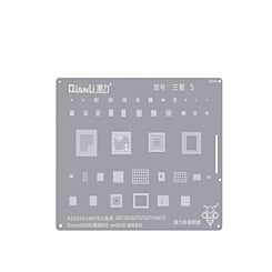 Shop the QianLi Bumblebee QS44 stencil for Galaxy S10, S10 Plus, Note 10 series, G9730, G975, G977, N975 with Exynos 9820 or Snapdragon.