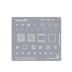 Stock up on the Qianli Bumblebee BGA reballing stencil QS49 for Samsung S7 series, including G9300, G9350, G9308, G930F, Exynos 8890, and MSM8996 CPU universal series.
