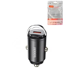 Toocki PD USB C Car Charger (BLACK) (40W) (Only Ground Shipping)