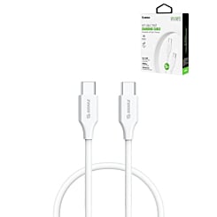 Esoulk C-C Fast Charging Cable (WHITE) (5ft) (60W) (Only Ground Shipping)