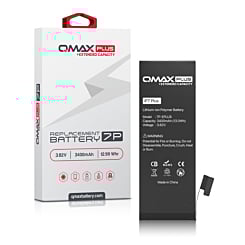 QMAX Plus Extended Capacity Replacement Battery for iPhone 7 Plus (3400 mAh) (Only Ground Shipping)
